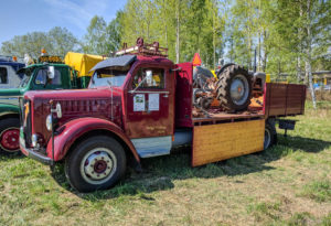 Scania-Vabis med guldkalv